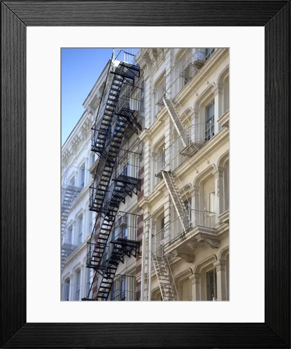 Framed Print : Cast Iron architecture, Greene Street, Soho, Manhattan, New York City, USA Framed Print : Cast Iron architecture, Greene Street, Soho, Manhattan, New York City, USA