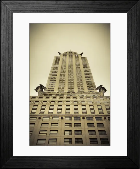 Framed Print : Chrysler Building, Midtown, Manhattan, New York City, USA Framed Print : Chrysler Building, Midtown, Manhattan, New York City, USA