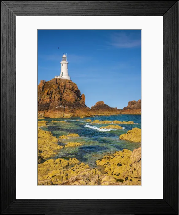 Framed Print : United Kingdom, Channel Islands, Jersey, Corbiere Lighthouse Framed Print : United Kingdom, Channel Islands, Jersey, Corbiere Lighthouse