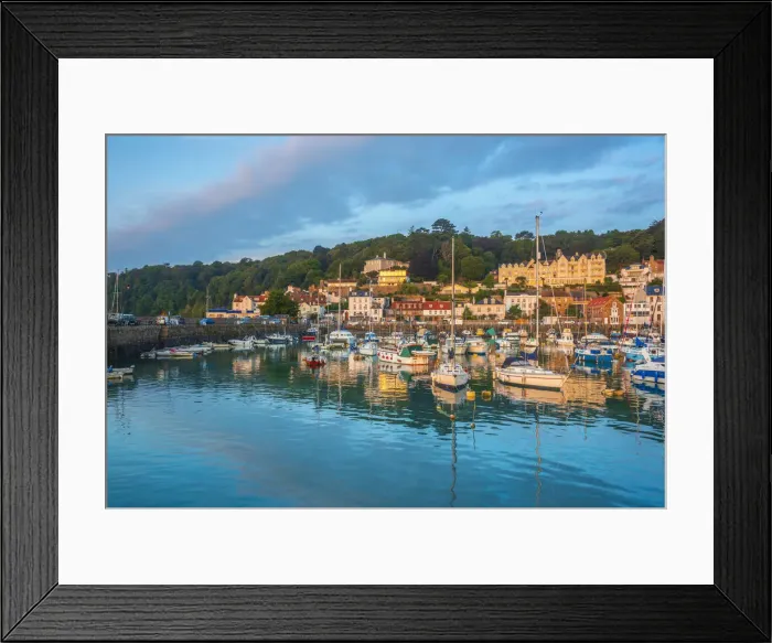 Framed Print : UK, Channel Islands, Jersey, St Aubin, St Aubin Harbour Framed Print : UK, Channel Islands, Jersey, St Aubin, St Aubin Harbour