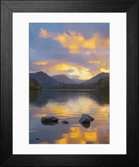 Framed Print : UK, Cumbria, Lake District, Keswick, Derwentwater, Derwent Isle Framed Print : UK, Cumbria, Lake District, Keswick, Derwentwater, Derwent Isle