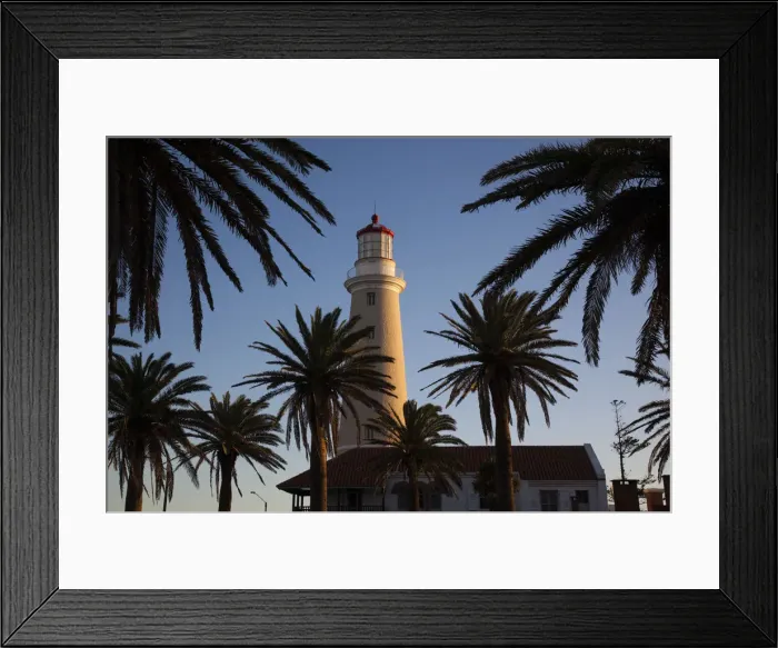 Framed Print : Uruguay, Punta del Este, town lighthouse, sunset Framed Print : Uruguay, Punta del Este, town lighthouse, sunset