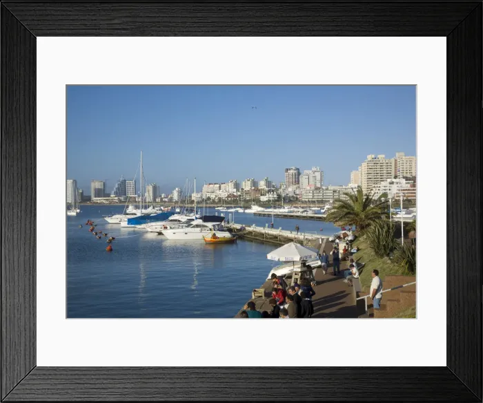 Framed Print : Port and sailing boats, Punta del Este, Uruguay Framed Print : Port and sailing boats, Punta del Este, Uruguay