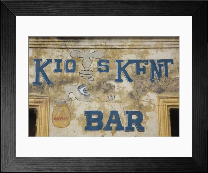 Framed Print : Uruguay, Colonia del Sacramento, bar Framed Print : Uruguay, Colonia del Sacramento, bar