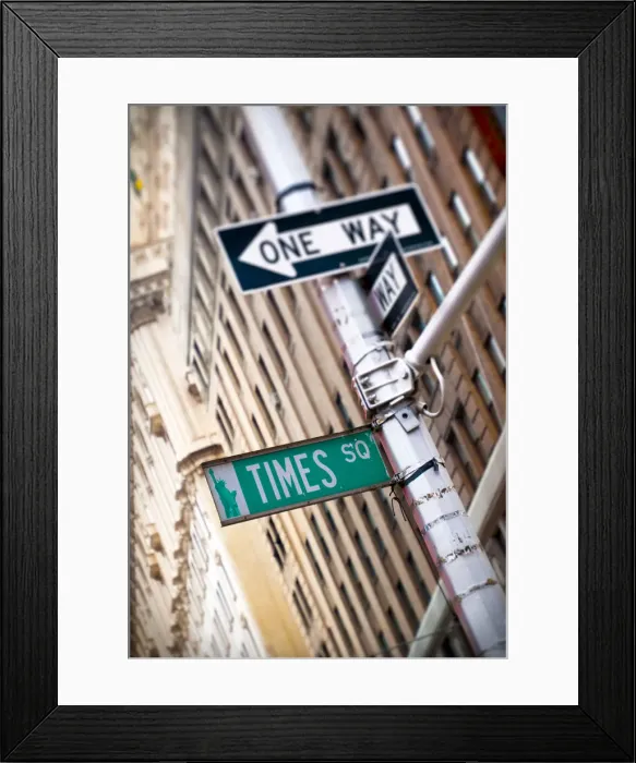 Framed Print : USA, New York, Manhattan, Midtown, Times Square Framed Print : USA, New York, Manhattan, Midtown, Times Square