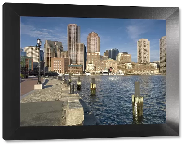 Rowes Wharf, Boston Harbor, Boston, Massachusetts, USA