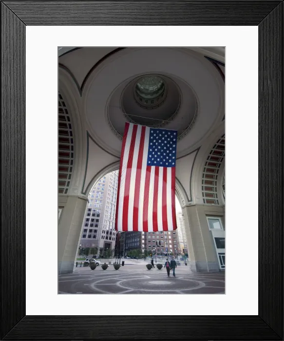 Framed Print : Rowes Wharf, Boston Harbor, Boston, Massachusetts, USA Framed Print : Rowes Wharf, Boston Harbor, Boston, Massachusetts, USA