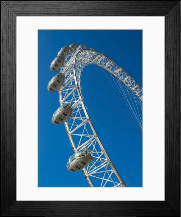 Framed Print : London Eye, South Bank, London, England Framed Print : London Eye, South Bank, London, England