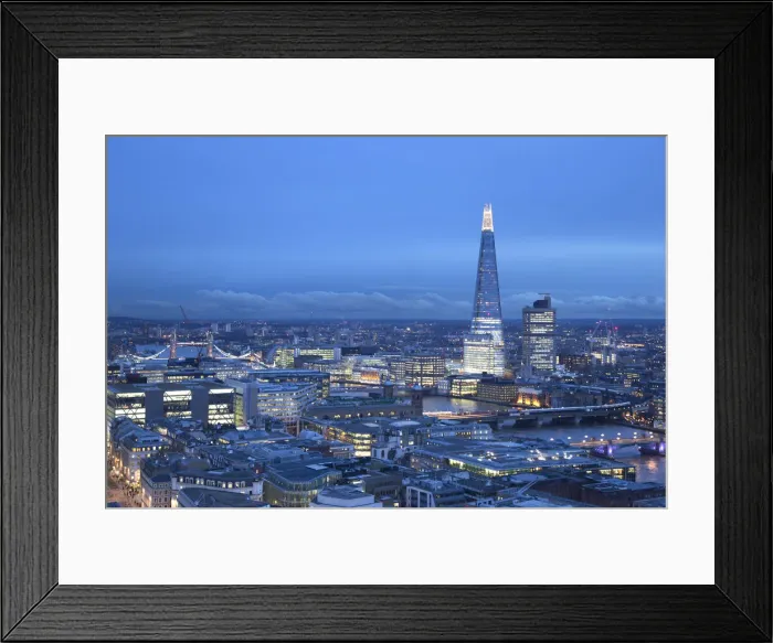 Framed Print : The Shard, London, England