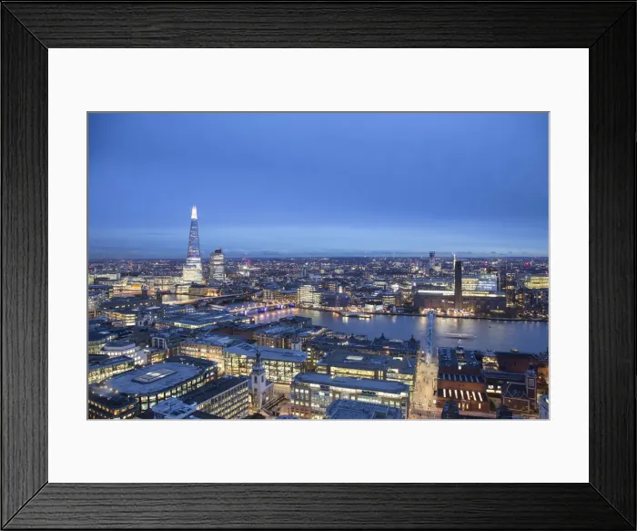 Framed Print : The Shard and Tate Modern, London, England Framed Print : The Shard and Tate Modern, London, England