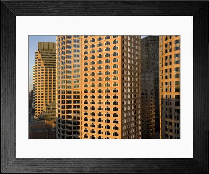 Framed Print : International Place, Boston, Massachusetts, USA Framed Print : International Place, Boston, Massachusetts, USA