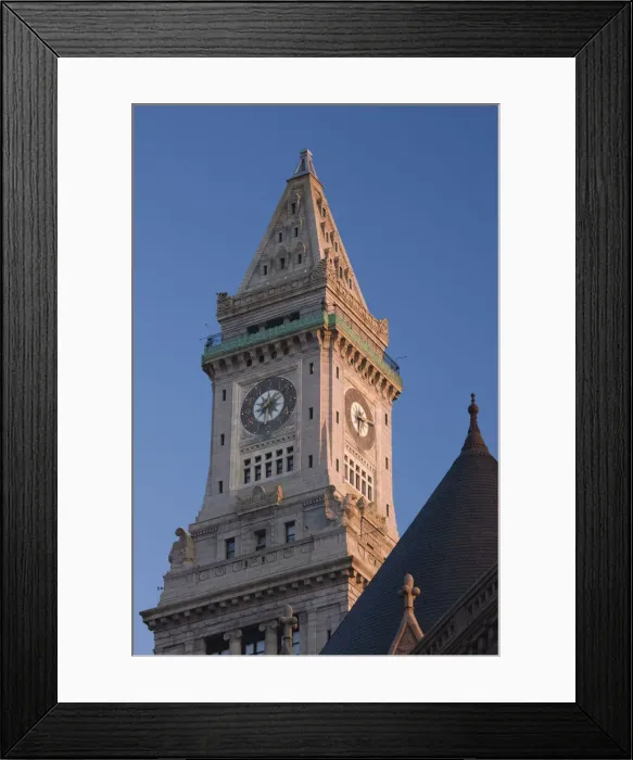 Framed Print : USA, Massachusetts, Boston, Customs House Framed Print : USA, Massachusetts, Boston, Customs House