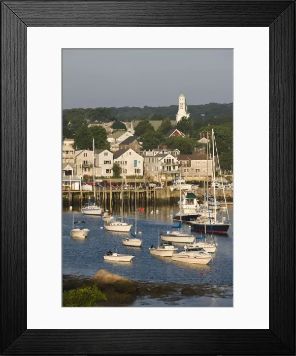 Framed Print : USA, Massachusetts, Cape Ann, Rockport, Rockport harbour Framed Print : USA, Massachusetts, Cape Ann, Rockport, Rockport harbour