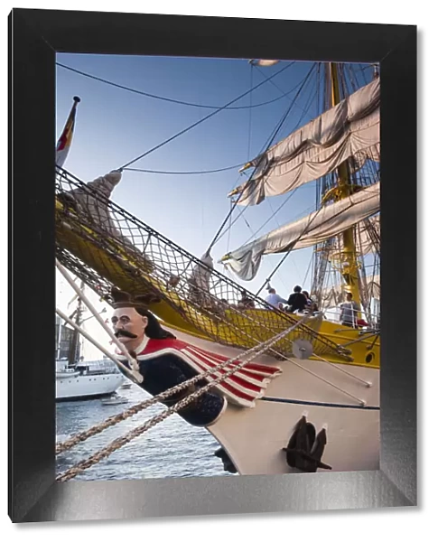 USA, Massachusetts, Boston, Sail Boston Tall Ships Festival, Romanian tall ship, Mircea