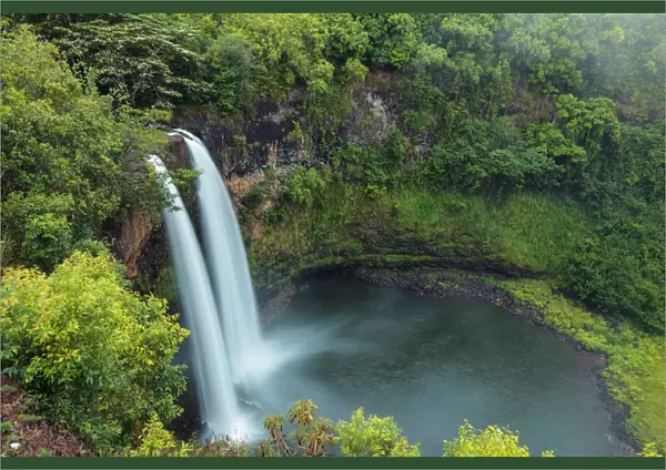 USA, Hawaii, Kauai, Wailua Falls
