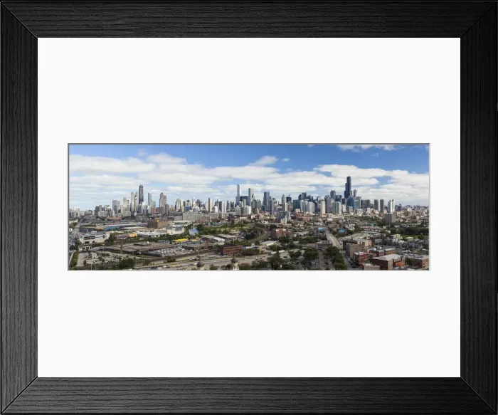 Framed Print : USA, Illinois, Chicago, City skyline Framed Print : USA, Illinois, Chicago, City skyline