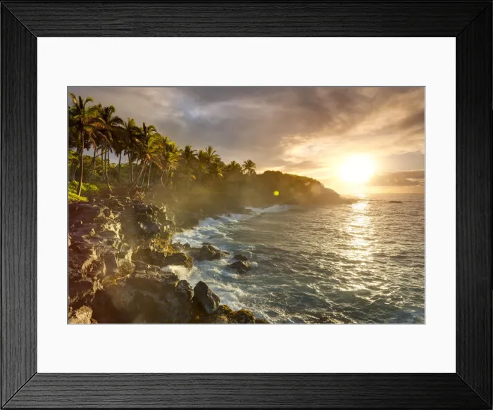 Framed Print : USA, Hawaii, Big Island, South Shore Framed Print : USA, Hawaii, Big Island, South Shore