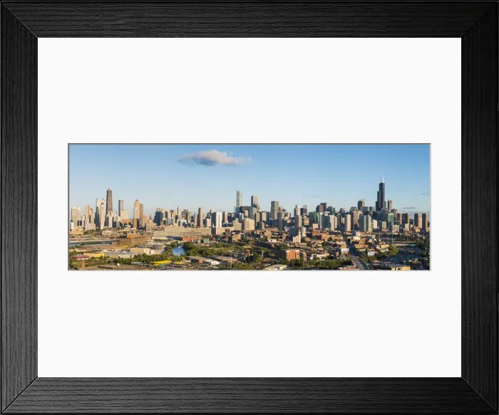 Framed Print : USA, Illinois, Chicago, City skyline Framed Print : USA, Illinois, Chicago, City skyline