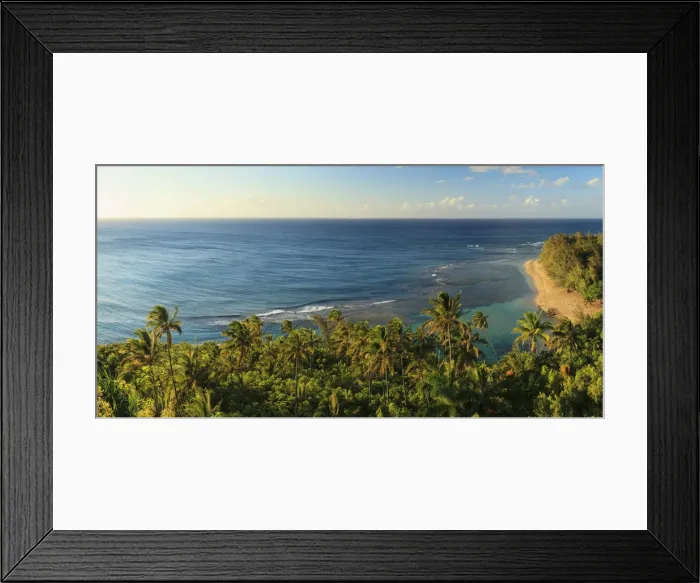 Framed Print : USA, Hawaii, Kauai, Kee Beach from Kalalau Trail Framed Print : USA, Hawaii, Kauai, Kee Beach from Kalalau Trail