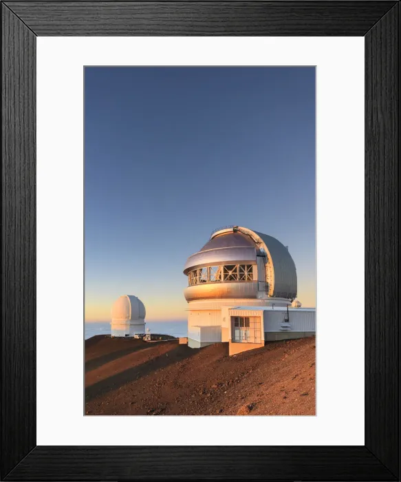Framed Print : USA, Hawaii, The Big Island, Mauna Kea Observatory (4200m) Framed Print : USA, Hawaii, The Big Island, Mauna Kea Observatory (4200m)