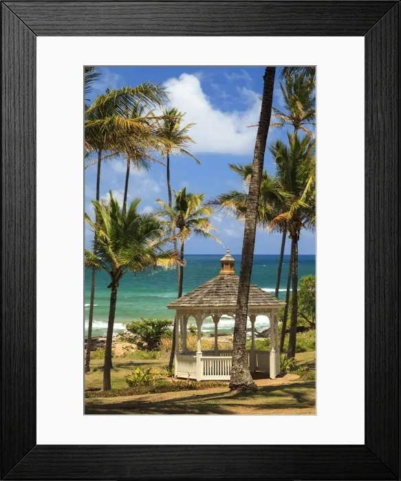 Framed Print : USA, Hawaii, Kauai, Lydgate Beach Park Framed Print : USA, Hawaii, Kauai, Lydgate Beach Park