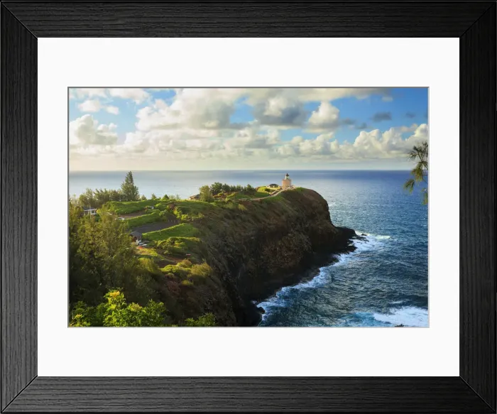 Framed Print : USA, Hawaii, Kauai, Kilauea Lighthouse Framed Print : USA, Hawaii, Kauai, Kilauea Lighthouse