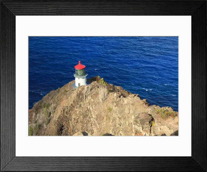 Framed Print : USA, Hawaii, Oahu, Makapuu Point, Lighthouse Framed Print : USA, Hawaii, Oahu, Makapuu Point, Lighthouse