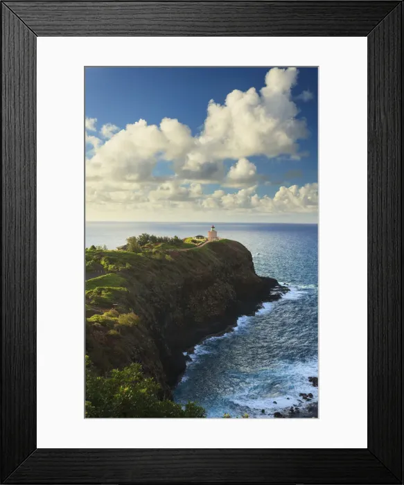 Framed Print : USA, Hawaii, Kauai, Kilauea Lighthouse