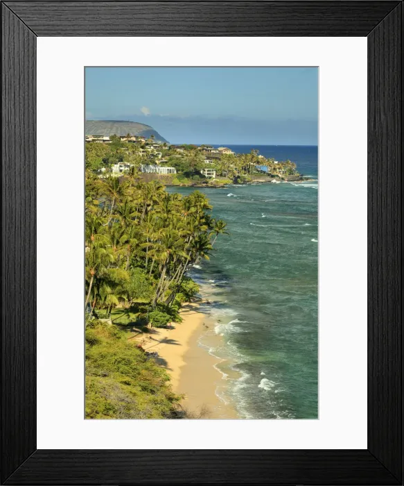 Framed Print : USA, Hawaii, Oahu, Honolulu, Kahala Beach Framed Print : USA, Hawaii, Oahu, Honolulu, Kahala Beach