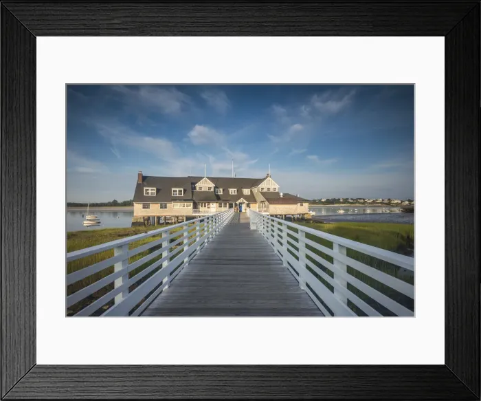 Framed Print : USA, New England, Cape Ann, Massachusetts, Annisquam, Annisquam Yacht Club, dawn Framed Print : USA, New England, Cape Ann, Massachusetts, Annisquam, Annisquam Yacht Club, dawn