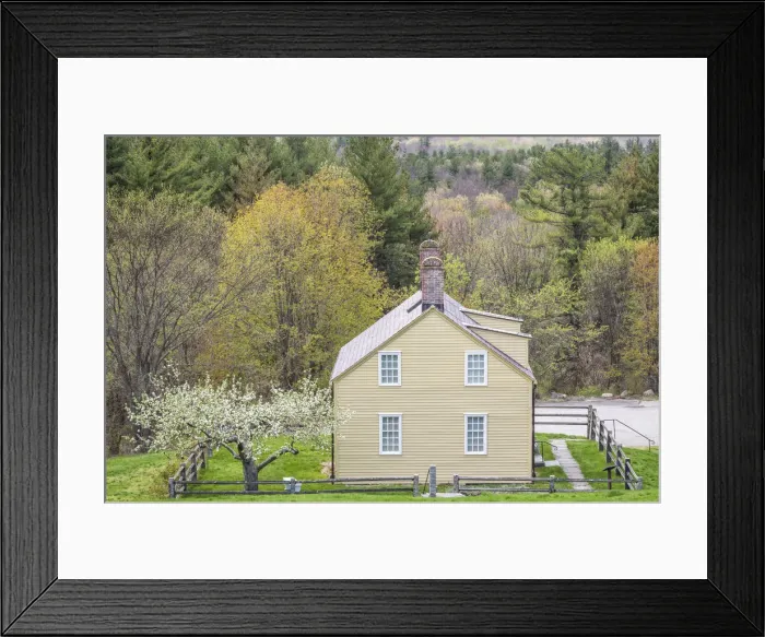 Framed Print : USA, New England, Massachusetts, Harvard, Fruitlands Museum, Shaker Building, springtime Framed Print : USA, New England, Massachusetts, Harvard, Fruitlands Museum, Shaker Building, springtime