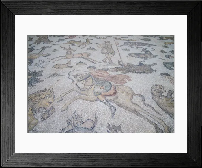 Framed Print : USA, New England, Massachusetts, Worcester, Worcester Art Museum, the Worcester Hunt