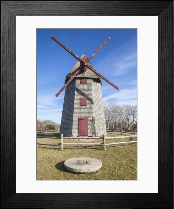 Framed Print : USA, New England, Massachusetts, Nantucket Island, Nantucket Town, Old Windmill Framed Print : USA, New England, Massachusetts, Nantucket Island, Nantucket Town, Old Windmill