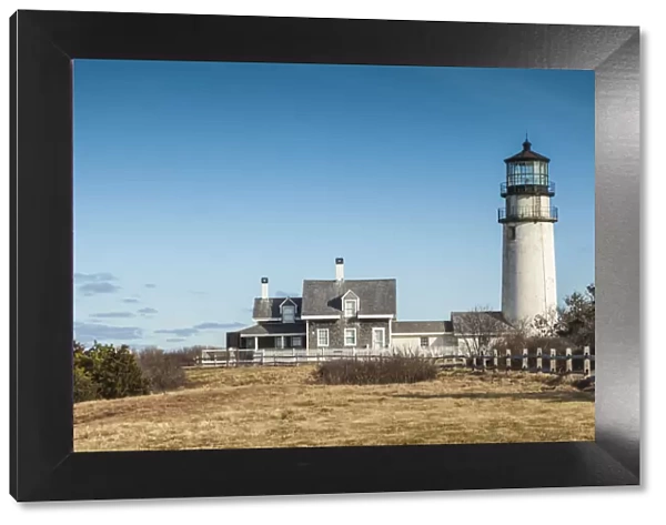 USA, New England, Massachusetts, Cape Cod, North Truro, Highland Light lighthouse