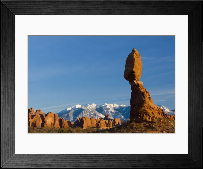 Framed Print : USA, Utah, Arches National Park, Balanced Rock Framed Print : USA, Utah, Arches National Park, Balanced Rock