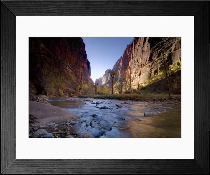 Framed Print : USA, Utah, Zion National Park, The Narrows of North Fork Virgin River Framed Print : USA, Utah, Zion National Park, The Narrows of North Fork Virgin River