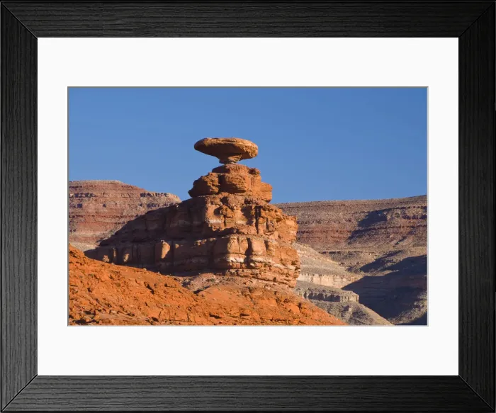 Framed Print : USA, Utah, Mexican Hat Framed Print : USA, Utah, Mexican Hat