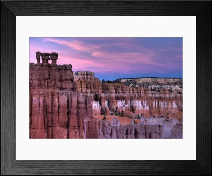 Framed Print : USA, Utah, Bryce Canyon National Park, Thors Hammer near Sunset Point Framed Print : USA, Utah, Bryce Canyon National Park, Thors Hammer near Sunset Point