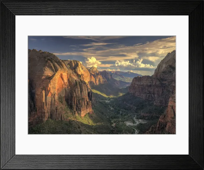 Framed Print : USA, Utah, Zion National Park, Zion Canyon from Angels Landing Framed Print : USA, Utah, Zion National Park, Zion Canyon from Angels Landing