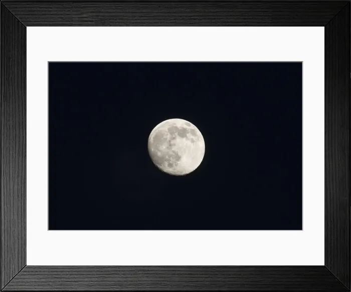 Framed Print : USA, Utah, Arches National Park, view of the Moon Framed Print : USA, Utah, Arches National Park, view of the Moon