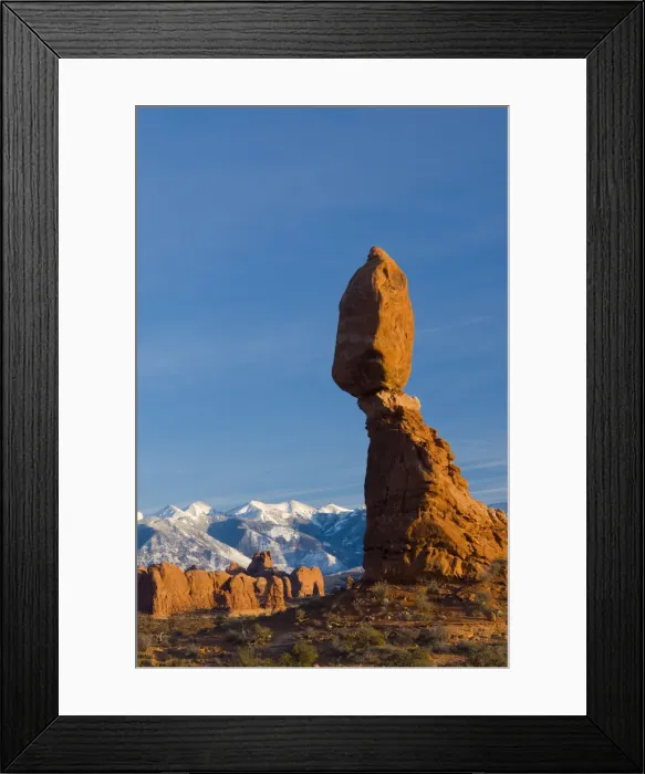 Framed Print : USA, Utah, Arches National Park, Balanced Rock Framed Print : USA, Utah, Arches National Park, Balanced Rock