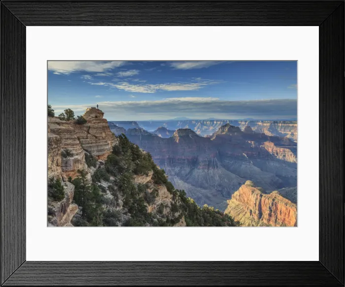 Framed Print : USA, Arizona, Grand Canyon National Park, North Rim, Bright Angel Point Framed Print : USA, Arizona, Grand Canyon National Park, North Rim, Bright Angel Point