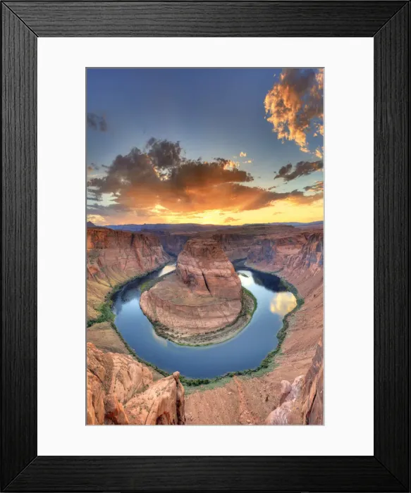 Framed Print : USA, Arizona, Page, Horseshoe Bend Canyon Framed Print : USA, Arizona, Page, Horseshoe Bend Canyon