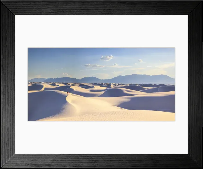 Framed Print : USA, New Mexico, White Sands National Monument (MR) Framed Print : USA, New Mexico, White Sands National Monument (MR)