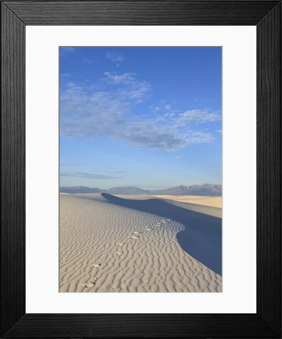 Framed Print : USA, New Mexico, White Sands National Monument Framed Print : USA, New Mexico, White Sands National Monument