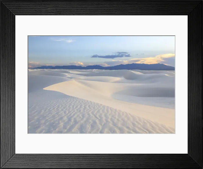 Framed Print : USA, New Mexico, White Sands National Monument