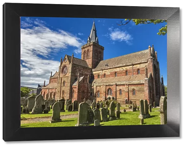 St. Magnus Cathedral, Kirkwall, Mainland, Orkney islands, Scotland, UK