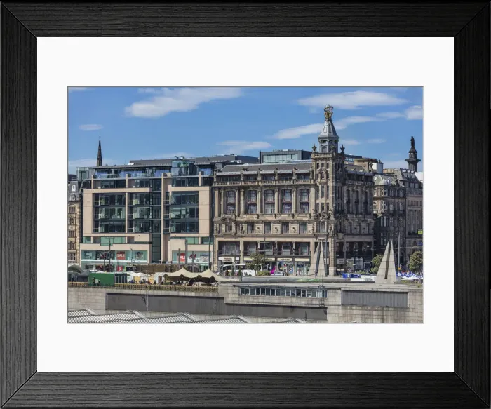 Framed Print : Princes Street, Edinburgh, Scotland, UK Framed Print : Princes Street, Edinburgh, Scotland, UK
