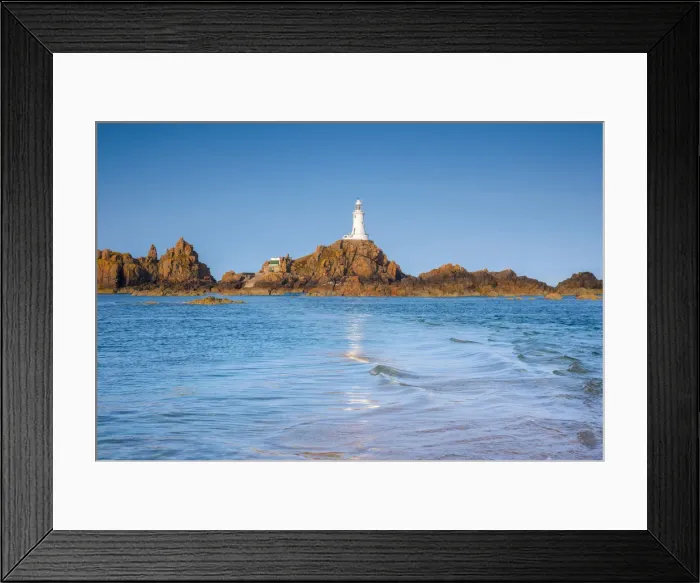 Framed Print : United Kingdom, Channel Islands, Jersey, Corbiere Lighthouse Framed Print : United Kingdom, Channel Islands, Jersey, Corbiere Lighthouse