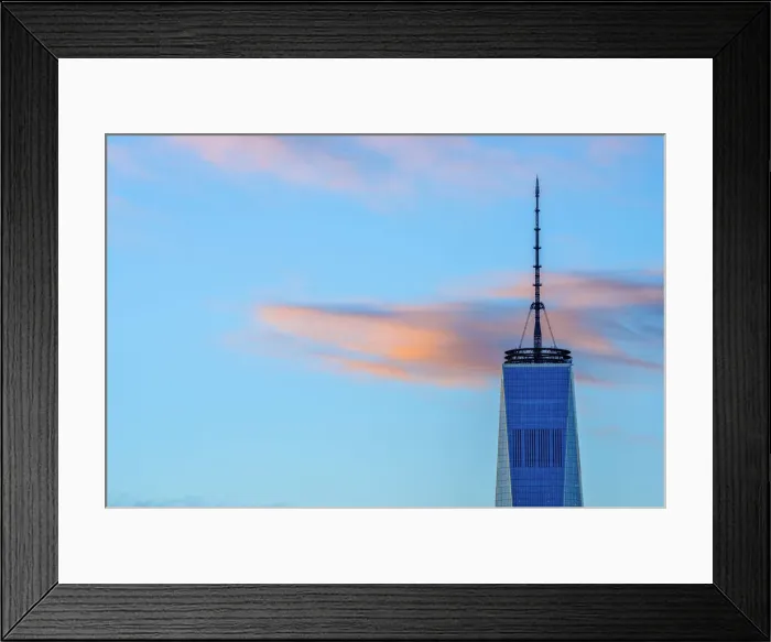 Framed Print : USA, New York, Manhattan, Lower Manhattan and World Trade Center, Freedom Tower Framed Print : USA, New York, Manhattan, Lower Manhattan and World Trade Center, Freedom Tower